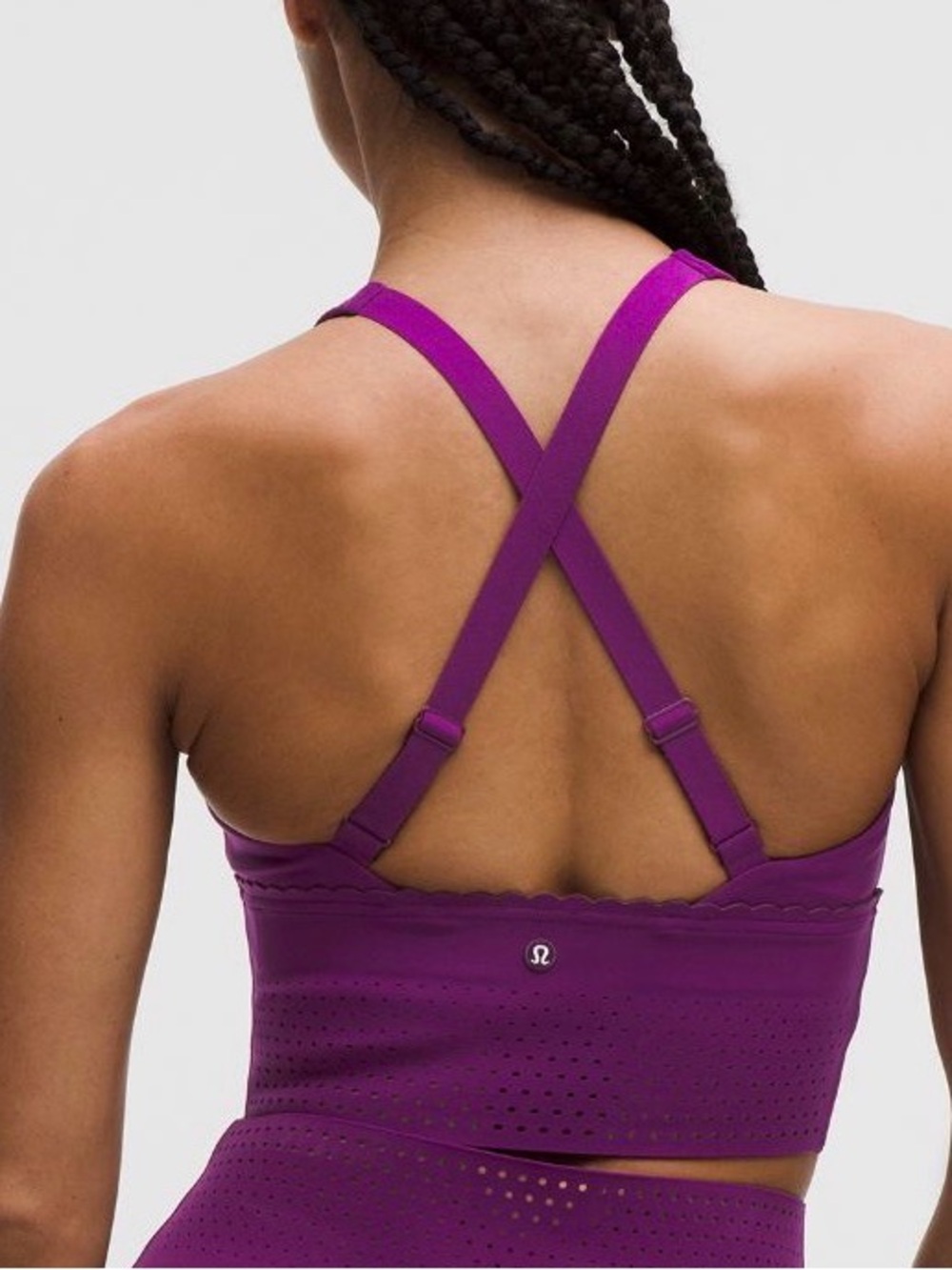 Lululemon Ventilated Tennis Tank Top Ultra Plum Size S NWT - Picture 7 of 9